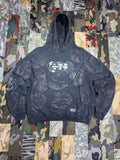 Upcycled Hoodie SISTER SISTER SISTER