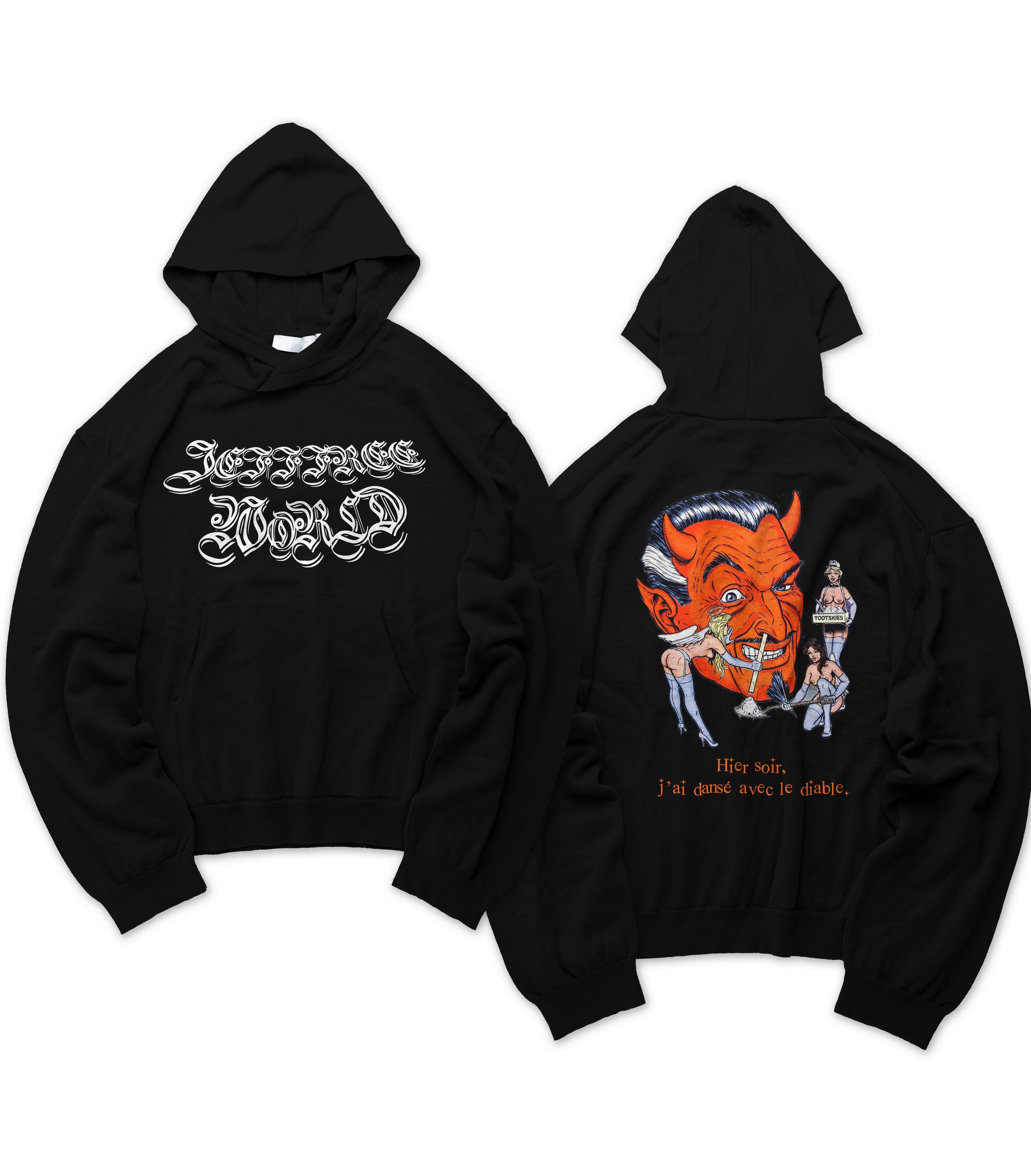 Hoodie Cocaine Devil